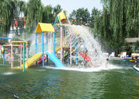 อุปกรณ์สนามเด็กเล่นสำหรับเด็ก 6.5 M สำหรับสระว่ายน้ำในสวนน้ำ