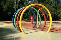 สไลด์สระน้ำไฟเบอร์กลาสสำหรับเด็กในสวนสนุก